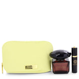 Crystal Noir 0.00 oz Gift Set  3 oz Eau De Toilette Spray + 0.3 oz Mini EDT Spray In Versace Pouch For Women by Versace