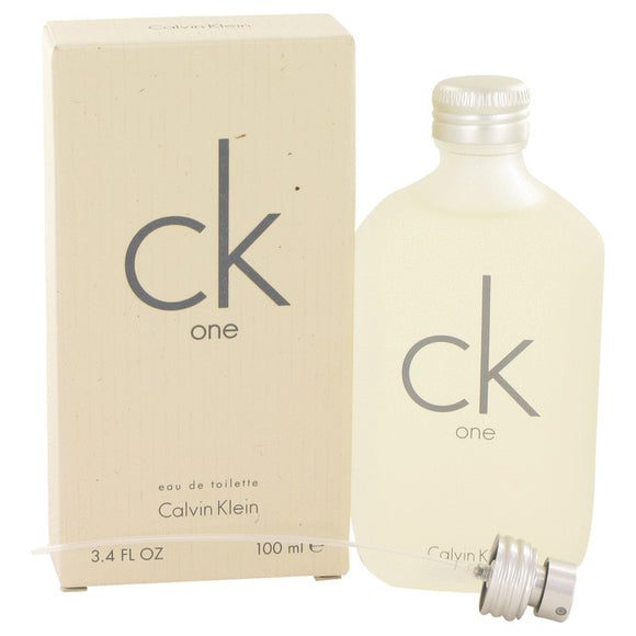 CK ONE 3.40 oz Eau De Toilette Spray (Unisex) For Men by Calvin Klein