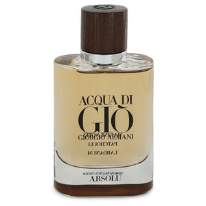 Acqua Di Gio Absolu 2.50 oz Eau De Parfum Spray (Tester) For Men by Giorgio Armani
