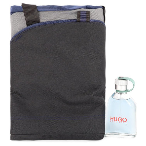 HUGO Gift Set  4.2 oz  Eau De Toilette Spray + Duffel Bag For Men by Hugo Boss