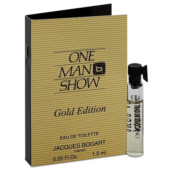 One Man Show Gold Vial (sample) For Men by Jacques Bogart