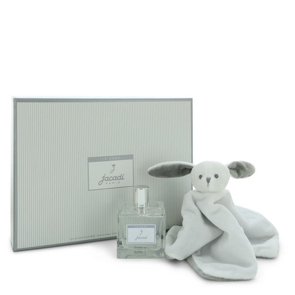 Le Bebe Jacadi Gift Set  3.4 oz Eau De Parfum Spray + Bebe Jarcadi  Sweet Rabbit For Women by Jacadi