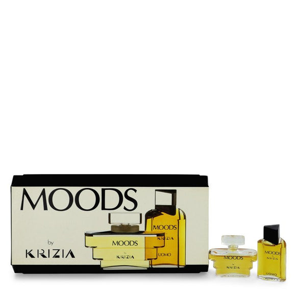 Moods Gift Set  .2 oz Mini EDT (Men) + .2 oz Mini EDP (Women) For Women by Krizia