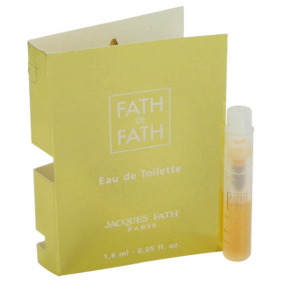 FATH DE FATH Vial (sample) For Women by Jacques Fath