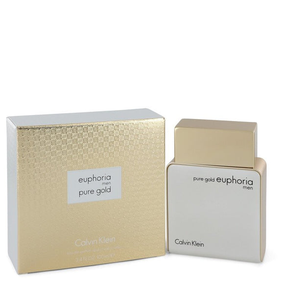 Euphoria Pure Gold Eau De Parfum Spray For Men by Calvin Klein