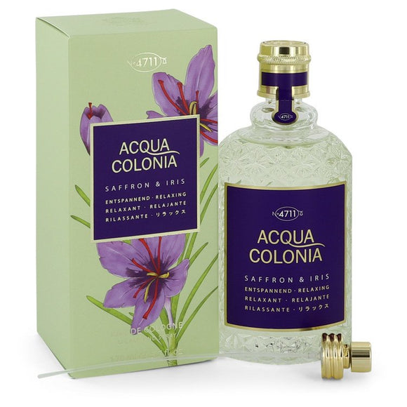 4711 Acqua Colonia Saffron & Iris 5.70 oz Eau De Cologne Spray For Women by Maurer & Wirtz