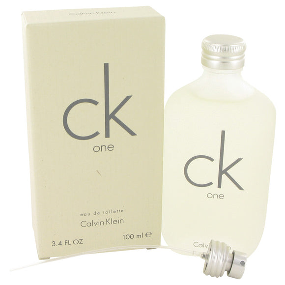 CK ONE 3.40 oz Eau De Toilette Spray (Unisex) For Women by Calvin Klein