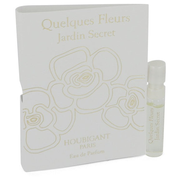 Quelques Fleurs Jardin Secret Vial (sample) For Women by Houbigant