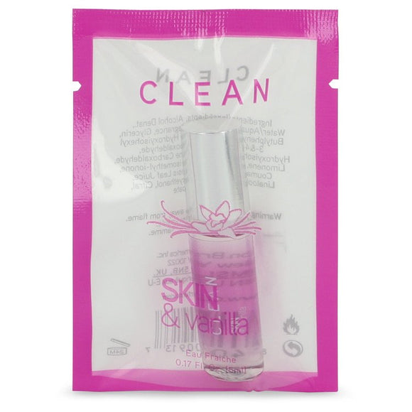 Clean Skin and Vanilla 0.17 oz Mini Eau Frachie For Women by Clean