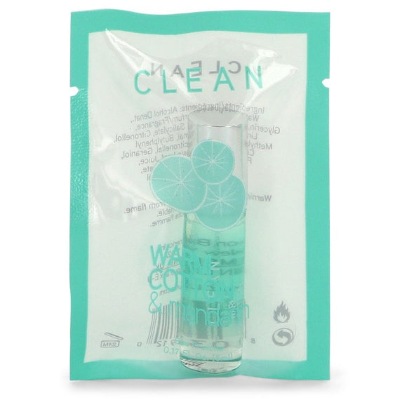 Clean Warm Cotton & Mandarine 0.17 oz Mini Eau Fraichie For Women by Clean