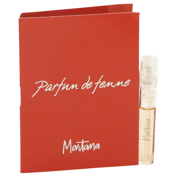 Montana Parfum De Femme Vial (sample) For Women by Montana