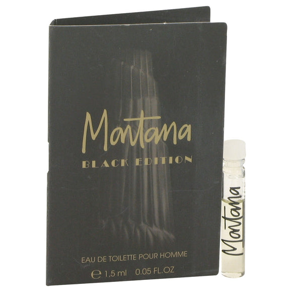 Montana Black Edition Vial (sample) For Men by Montana