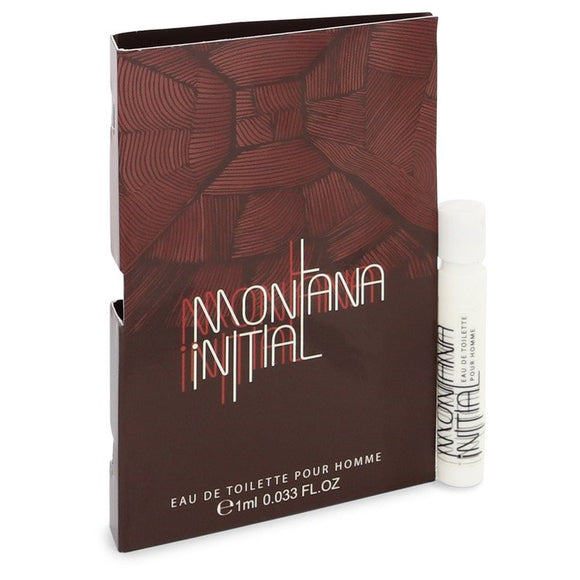 Montana Initial Vial (sample) For Men by Montana