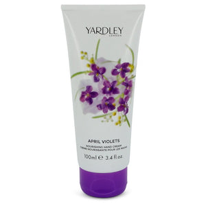 April Violets 3.40 oz Hand Cream For Women by Yardley London