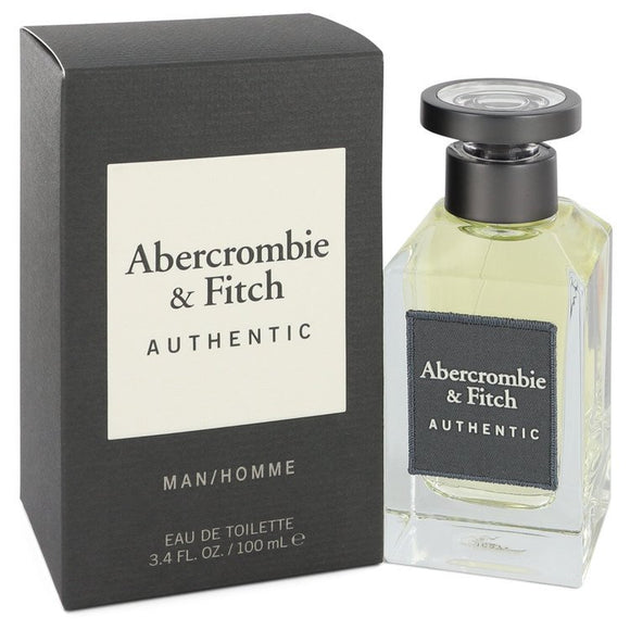 Abercrombie & Fitch Authentic 3.40 oz Eau De Toilette Spray For Men by Abercrombie & Fitch