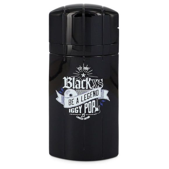 Black XS Be A Legend Eau De Toilette Spray Iggy Pop Edition (Tester) For Men by Paco Rabanne