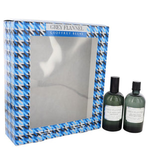 GREY FLANNEL Gift Set  4 oz Eau De Toilette Spray + 4 oz After Shave For Men by Geoffrey Beene
