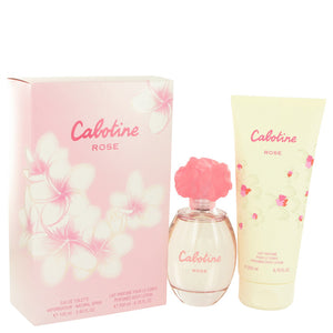 Cabotine Rose 0.00 oz Gift Set  3.4 oz Eau De Toilette Spray + 6.7 oz Body Lotion For Women by Parfums Gres