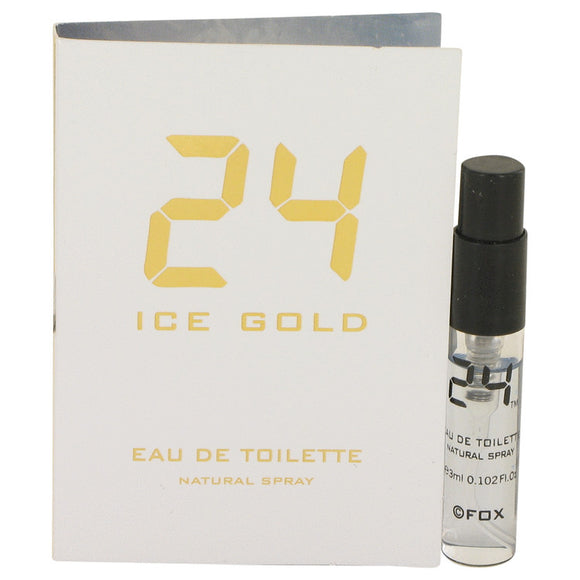 24 Ice Gold Vial (Sample) For Men by ScentStory