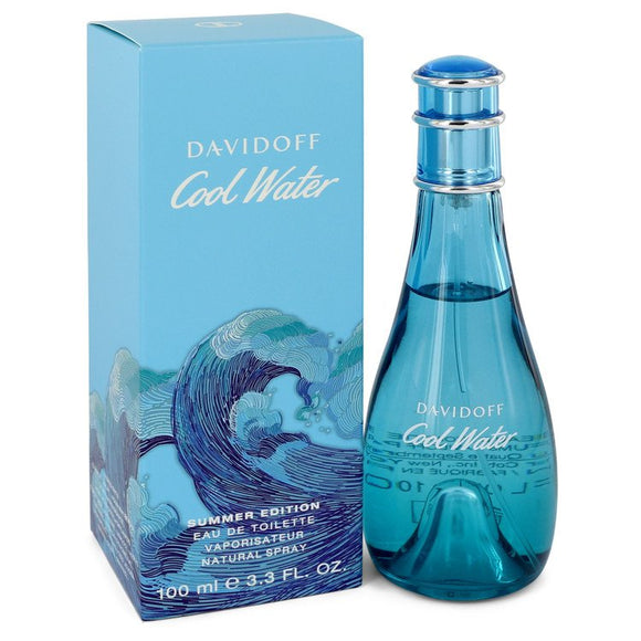 Cool Water Summer Edition 3.40 oz Eau De Toilette Spray (2019) For Women by Davidoff