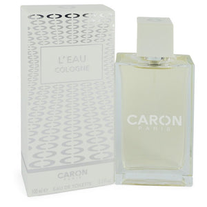 Caron L`eau Cologne 3.30 oz Eau De Toilette Spray (Unisex) For Women by Caron