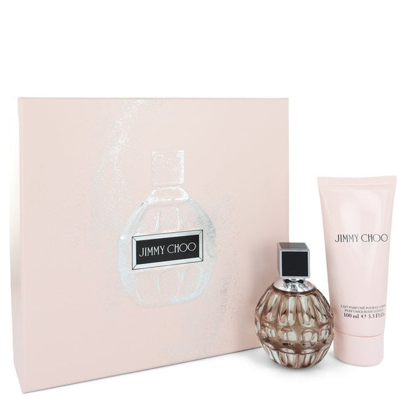 Jimmy Choo Gift Set  2 oz Eau De Parfum Spray + 3.3 oz Body Lotion For Women by Jimmy Choo