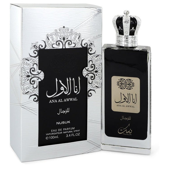 Ana Al Awwal 3.40 oz Eau De Parfum Spray For Men by Nusuk