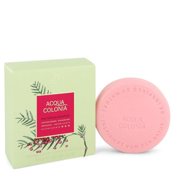 4711 Acqua Colonia Pink Pepper & Grapefruit 3.50 oz Soap For Women by Maurer & Wirtz