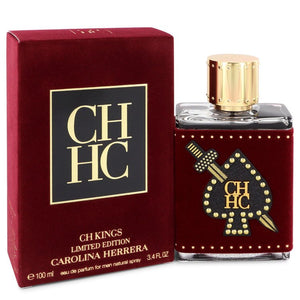 CH Kings 3.40 oz Eau De Parfum Spray (Limited Edition Bottle) For Men by Carolina Herrera