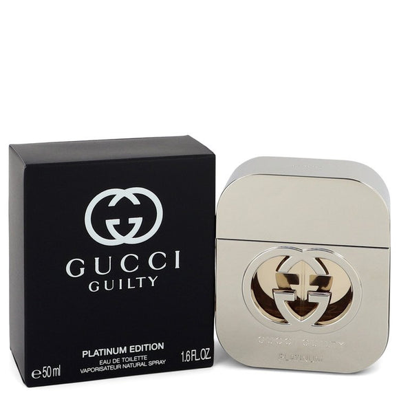 Gucci Guilty Platinum Eau De Toilette Spray For Men by Gucci