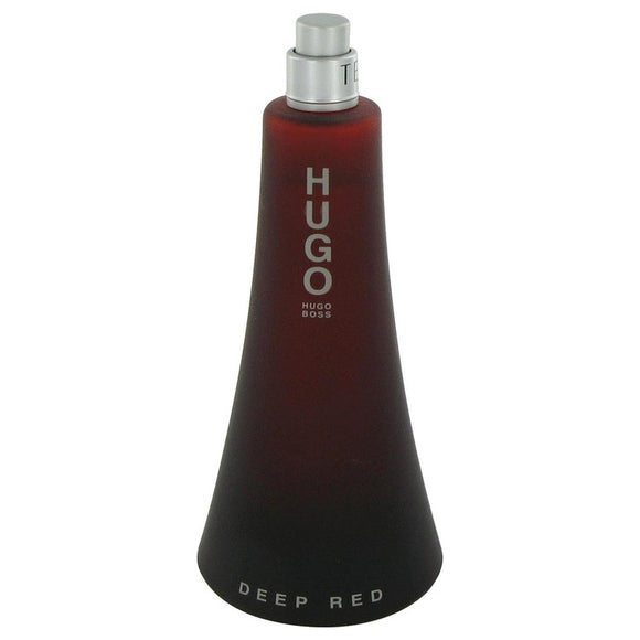 hugo DEEP RED Eau De Parfum Spray (Tester) For Women by Hugo Boss