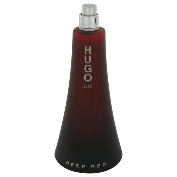 hugo DEEP RED Eau De Parfum Spray (Tester) For Women by Hugo Boss