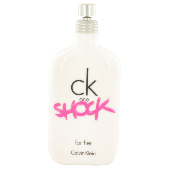 CK One Shock Eau De Toilette Spray (Tester) For Women by Calvin Klein