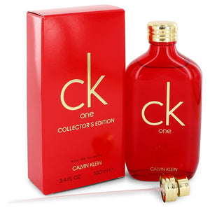 CK ONE Eau De Toilette Spray (Unisex Red Collector`s Edition) For Men by Calvin Klein