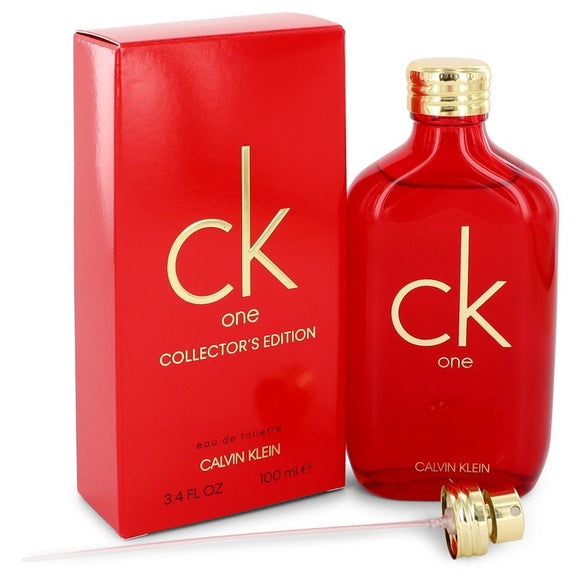 CK ONE Eau De Toilette Spray (Unisex Red Collector`s Edition) For Men by Calvin Klein