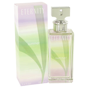 Eternity Summer Eau De Parfum Spray (2009) Purple & Green For Women by Calvin Klein