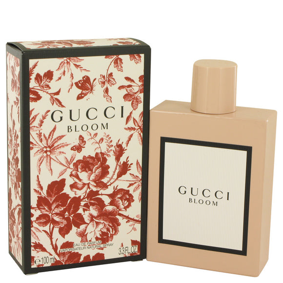 Gucci Bloom Gift Set  Gucci Travel Set Includes Gucci Bloom Eau De Parfum, Gucci Bloom Acqua Di Fiori, Gucci Guilty, and Gucci Bamboo Eau De Parfum. All in .16 oz sizes. For Women by Gucci