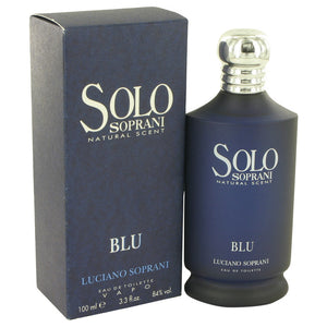 Solo Soprani Blu Eau De Toilette Spray For Men by Luciano Soprani