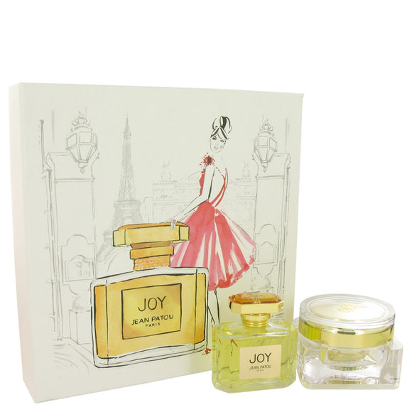 JOY Gift Set  2.5 oz Eau De Parfum Spray + 3.4 oz Body Cream For Women by Jean Patou