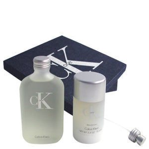 CK ONE Gift Set  3.4 oz Eau De Toilette Spray + 3.5 oz Deodorant Stick For Women by Calvin Klein