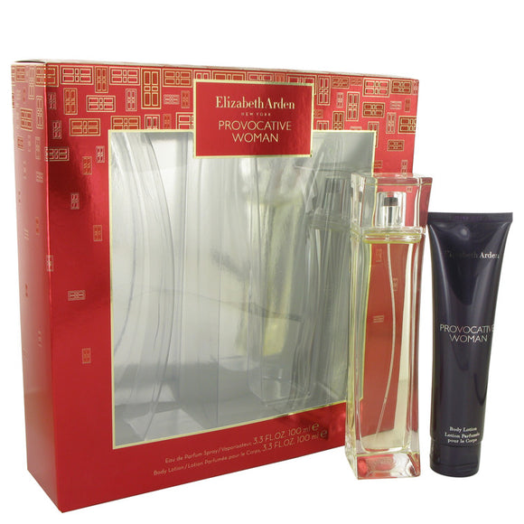 Provocative Gift Set - 3.3 oz Eau De Parfum Spray + 3.3 oz Body Lotion For Women by Elizabeth Arden