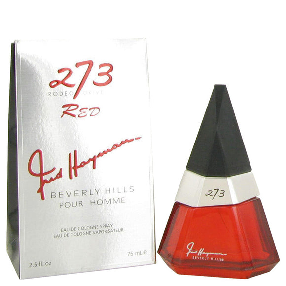 273 Red 2.50 oz Eau De Cologne Spray For Men by Fred Hayman