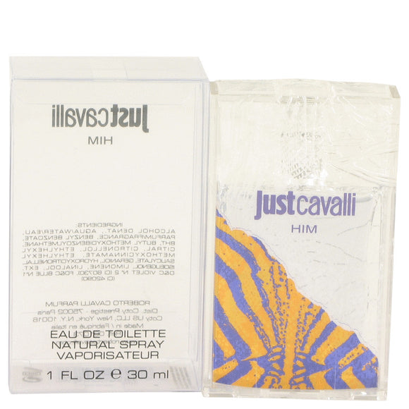 Just Cavalli Eau De Toilette Spray For Men by Roberto Cavalli