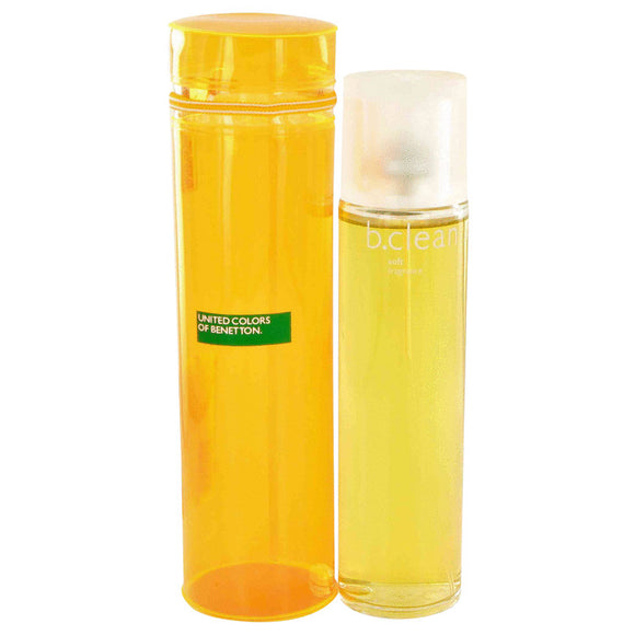 Be Clean Soft 3.40 oz Eau De Toilette Spray For Women by Benetton