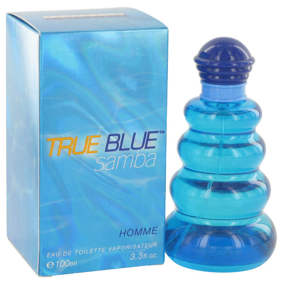 Samba True Blue Eau De Toilette Spray For Men by Perfumers Workshop