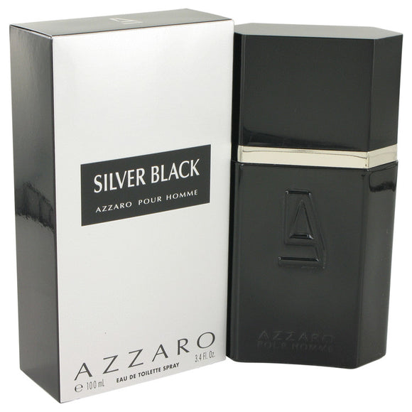Silver Black Eau De Toilette Spray For Men by Azzaro