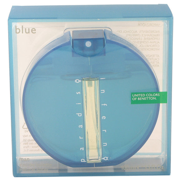 Inferno Paradiso Blue Eau De Toilette Spray For Men by Benetton