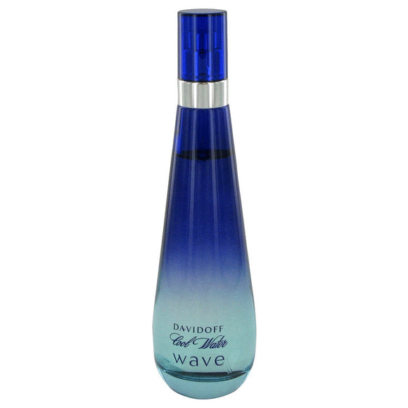 Cool Water Wave 3.40 oz Eau De Toilette Spray (Tester) For Women by Davidoff