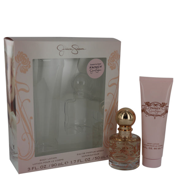 Fancy Gift Set  1.7 oz Eau De Parfum Spray + 3 oz Body Lotion For Women by Jessica Simpson