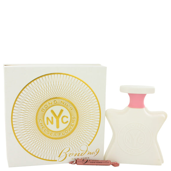 Chelsea Flowers Liquid Body Silk Lotion with Vial (sample) For Women by Bond No. 9
